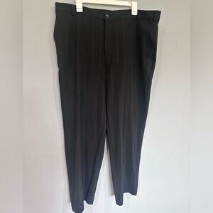 Black Nike Pinstripe Golf Pants